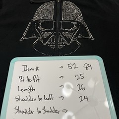 Star Wars Marc Ecko Cut & Sew Darth Vader Beaded Full Zip Black Hoodie SZ L 2007