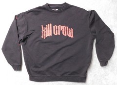 Kill Crew Snarling Wolf Sweatshirt Size L Black Porrada Series Vol 1 Team KLCW