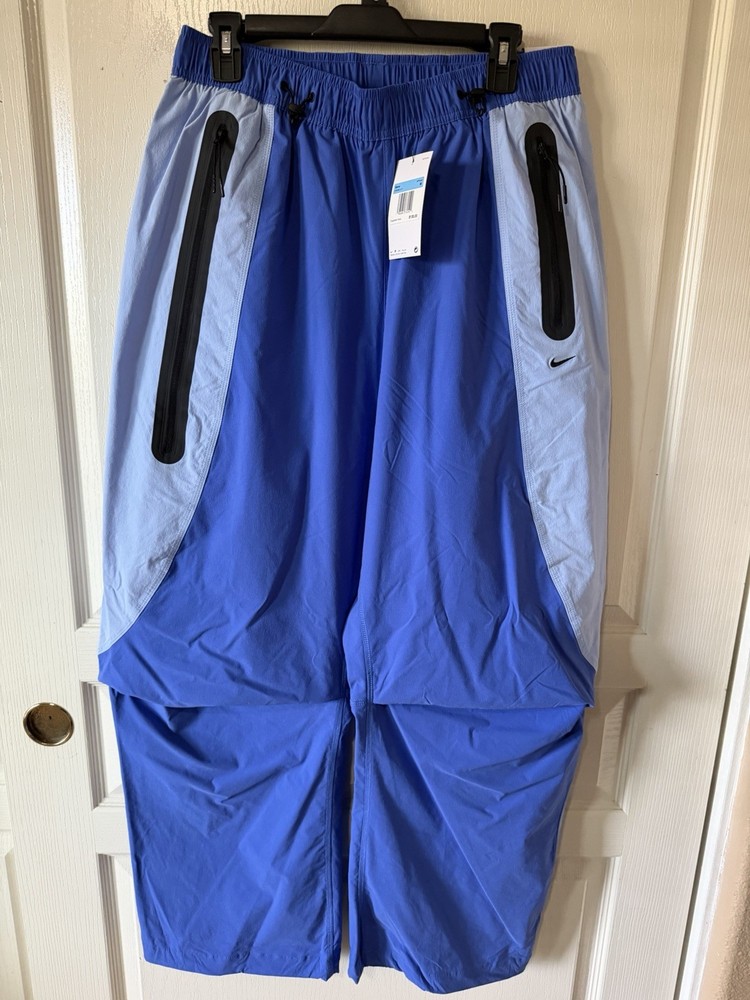 Nike Tech Dri-FIT Woven Oversized Pants IH8466-411 Men’s Medium Comet Blue NEW