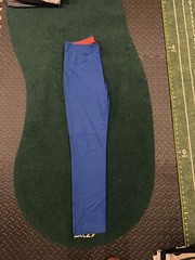 Redvanly Men’s Blue Golf Pants Size S Regular Fit Stretch Pockets Straight