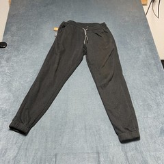 VTG Original Weatherproof Joggers Pants Men Small Black Fleece Lined Tapered Leg