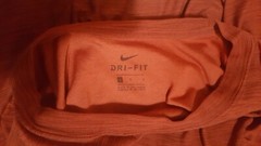 NIKE Men’s DriFit Deep Red Color T-Shirt Size Large
