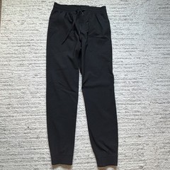 Lululemon Mens Merino Wool Blend Jogger Black Size M Drawstring Athletic LM5AN4S