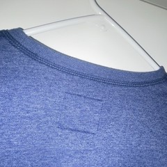 Old Navy Men’s M Blue Solid Crew Neck Long Sleeve Pullover Sweatshirt