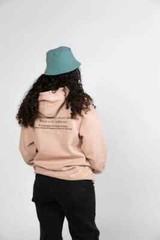 EPIC SOUL Hoodie Addicted Influence Heavyweight Dusty Pink Unisex M Pullover