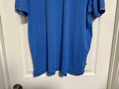 TOMMY BAHAMA MENS XL BLUE GOLF POLO MARLIN LOGO