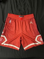 Nike Jordan NBA 75th Anniversary West All Star Game Shorts Size XL (42)