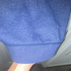 Old Navy Men’s M Blue Solid Crew Neck Long Sleeve Pullover Sweatshirt