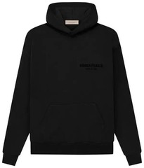 NEW Fear of God Essentials Stretch Limo Black Hoodie Size Extra Small Authentic✅