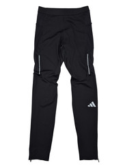 Adidas Own The Run Mens Size M AEROREADY Leggings Running, Black w/Pockets
