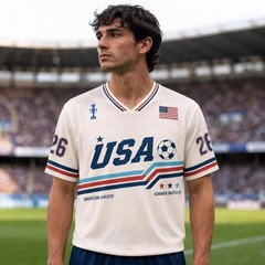 Custom USA Soccer Jersey, American Football Fan Shirt, USA Soccer Gift