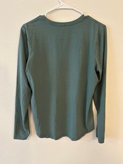 Lululemon Men’s Green Long Sleeve Performance Athletic Shirt Crew Neck Size S?