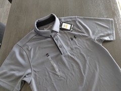 Under Armour Men’s Performance Tech Polo, Gray (Size Small) 1290140