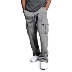 G-Style USA Men’s Jogger Heavy Weight Fleece Cargo Pocket Sweat Pants