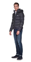 SUPERDRY M5009DP Men’s Echo Quilt Jacket Puffer Bubble Coat Hoodie LW Parka