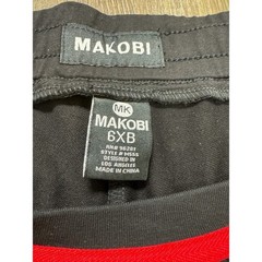 Makobi Mens 6XB Yellow Black Geometric Colorblock T-Shirt and Joggers Set MS555