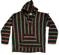 Goldcoast Sunwear Men’s Pullover Sweater XXL 100% Acrylic Hoodie Multi-Color 2XL