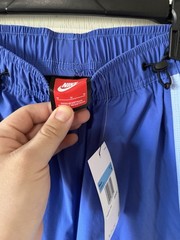 Nike Tech Dri-FIT Woven Oversized Pants IH8466-411 Men’s Medium Comet Blue NEW