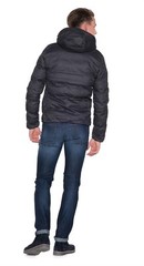 SUPERDRY M5009DP Men’s Echo Quilt Jacket Puffer Bubble Coat Hoodie LW Parka