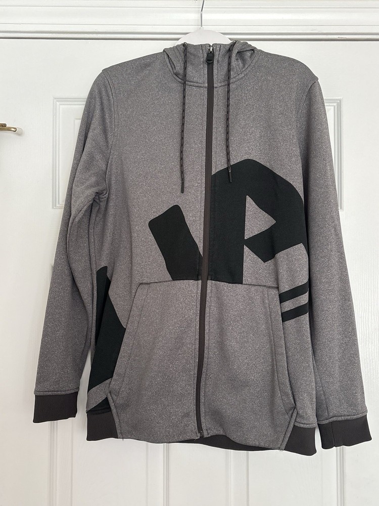 Under Armour Men’s Zip Up Hoodie Grey Size Men’s Med