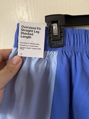 Nike Tech Dri-FIT Woven Oversized Pants IH8466-411 Men’s Medium Comet Blue NEW