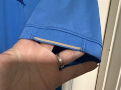 TOMMY BAHAMA MENS XL BLUE GOLF POLO MARLIN LOGO