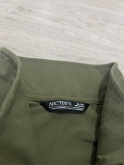Arc’teryx Kyanite LT Jacket Men’s XL Olive Green Full Zip Stretch Fleece Hiking