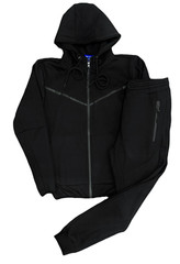 Men’s Tech Sweatsuit Fleece Jogger Suit Warm Heavy Material