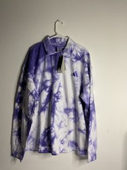 Adidas Men’s Multi Sport Loose Fit Semi Cobalt Blue Sweatshirt Size L
