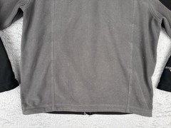 Mountain Hardwear Jacket Mens Large Gray Black Fleece Softshell Sapporo Beer