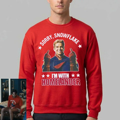 The Boys Season 5 Soldier Boy Sorry Snowflake I’m With Homelander Hoodie