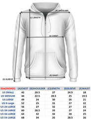 Men’s Heavyweight Casual Pullover Hoodie Sweatshirt Jacket with Front Pocket